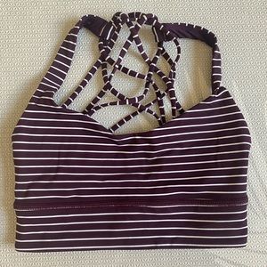 Lululemon free to be Wild Longline bra